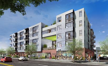 project use multifamily mixed angeles los complex retail apartment building west palms unit housing motor ave la underway expo line